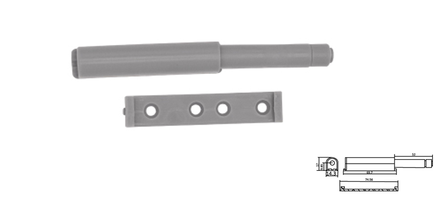 Rebound Device/Push Bottom